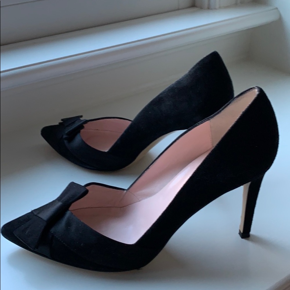 Kate Spade semi suede heels.